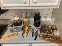 Kitchen Knives, Utensils and More
