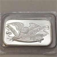 .9999 Fine Silver Bar, Silvertowne