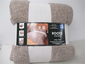 3-Pc Queen Roots Comforter