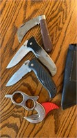 (4) Assorted Knives