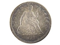 1858 Seated Half Dime