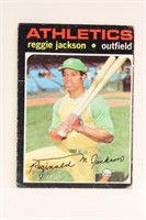 1971 TOPPS #20 REGGIE JACKSON BASEBALL CARD