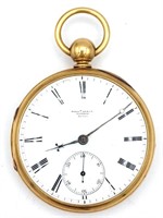 18K Gold Will M. Dixon London Pocket Watch