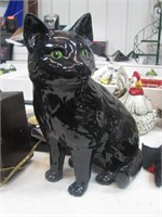 11" ceramic cat