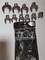 Craftsman Crawfoot Wrench Set, 10 pieces, and also