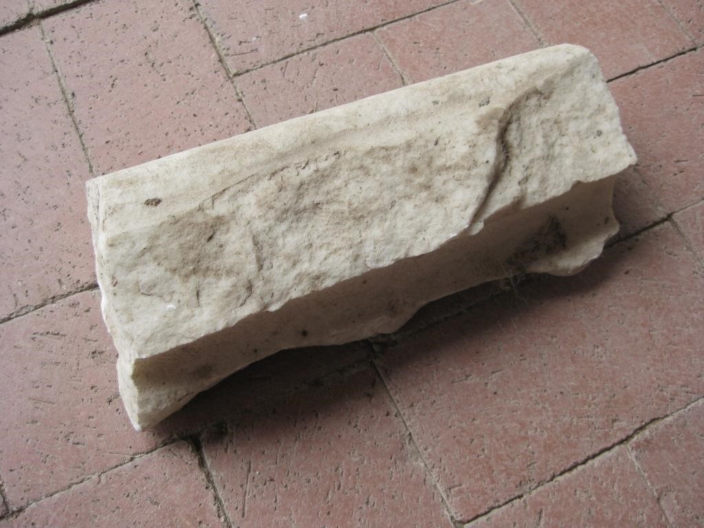 11" Long Raw Piece Of Marble