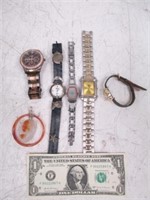 Watch & Jewelry Lot - Fossil, Relic & More -