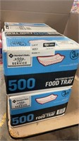 1 LOT 4-MM FOOD SERVICE POLYCOATED PAPER FOOD