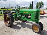 John Deere B Tractor - Stuck Engine