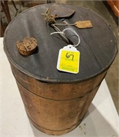 Vintage Wooden Keg