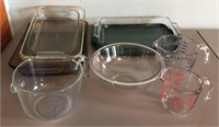 Casserole Dishes & Measuring Bowls