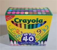 Crayola "THE BIG 40" washable markers. NIB