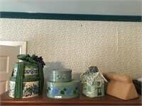 Lot with Decorative Boxes, etc...