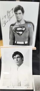 Christopher Reeves autographed photo