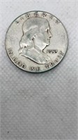 1953 Franklin half dollar