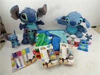 Lot of Lilo & Stitch Items - Plushies Blanket