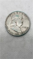 1952 Franklin half dollar