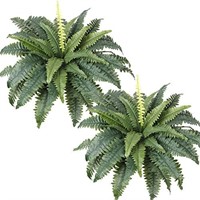 Dremisland Artificial Ferns for Outdoors, Set of