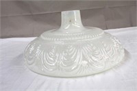 Irredescent Lamp shade, broken top but great for