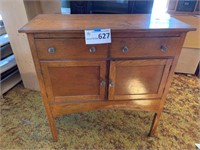 Wood Buffet Cabinet 38.5x17x39.5