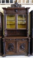 Louis XIII Style Hunt Dog Accented Buffet.