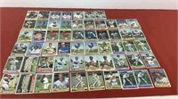 (50) Different 1976 Topps Baseball cards