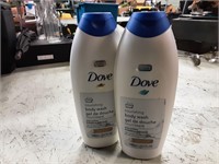 2 dove 23.6oz body wash