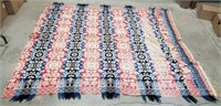 P. Warner Carroll County Antique Coverlet (As Is)