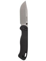 Ka Bar Becker Silver Pocket Clip Folding Knife