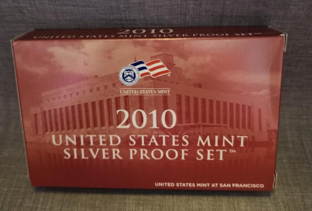 2010 United States Mint Silver Proof Set