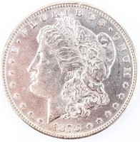 Coin 1878 7/8 TF Morgan Dollar Gem AU