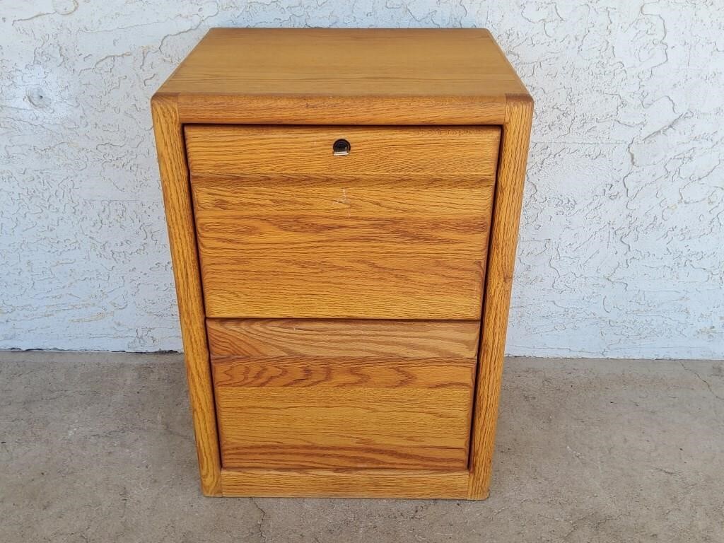 Wood Flie Cabinet 28in X 19in X 16.5in
