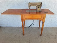 Singer 301 Sewing Machine w/ Cabinet