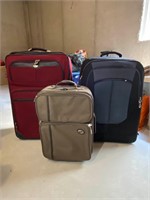 #2 Suitcases - Olympia, Dockers, Touristor Rolling