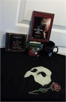 Phantom Of The Opera T-shirt, Cup, Ornament, DVD,