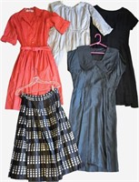 1950's - 1960's Women's Dresses & Skirt (5)