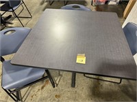 Break room table and chairs