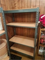 2 Metal Shelving Racks