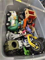 LARGE BIN OF TOYS