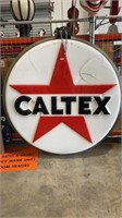 ROUND CALTEX SIGN