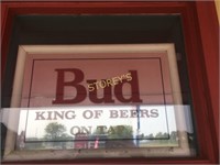 Bud King of Beers Sign