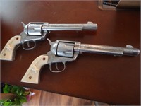 Pair of Stallion 45's (metal cap guns)