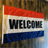 "Welcome" Flag (60" x 36")