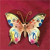 Costume Jewelry Butterfly Brooch