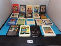 Retro 8 track tapes  untested