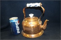 VINTAGE COPPER TEA KETTLE