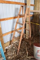 Wooden Step Ladder - 6ft