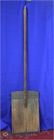 Antique Rustic Wooden Snow Shovel