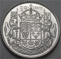 Canada 50 Cents 1944