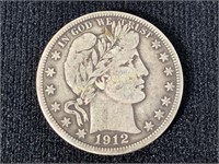 1912-d Barber Half Dollar
